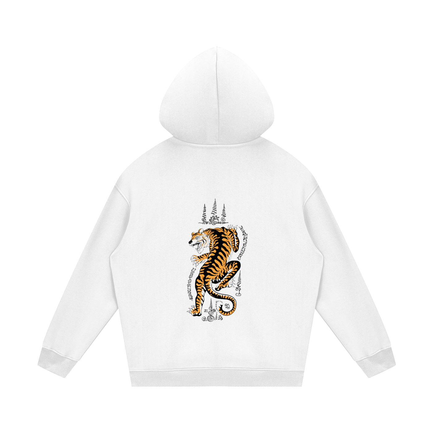 Aligned with the Tiger Hoodie