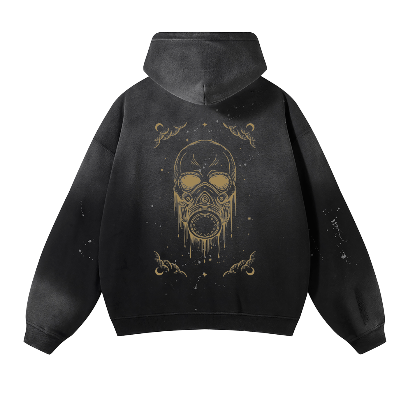 Sacred Contamination Vintage Frayed Hoodie