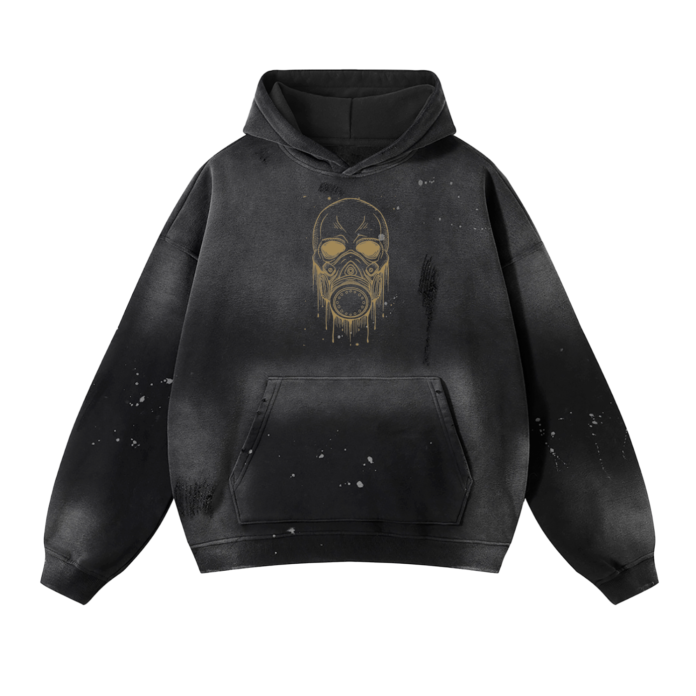Sacred Contamination Vintage Frayed Hoodie