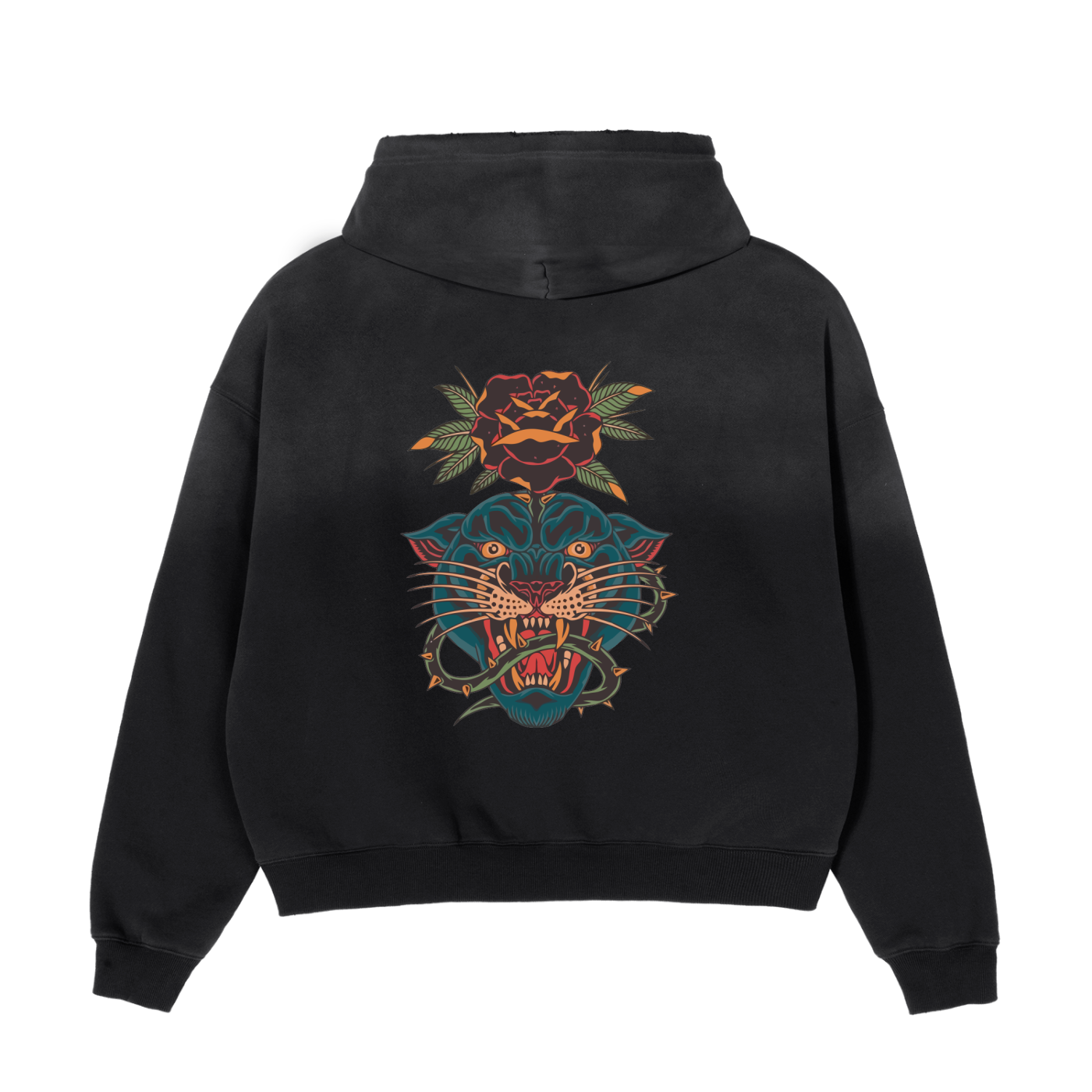 Lowborn Saint Frayed Sunfade Hoodie