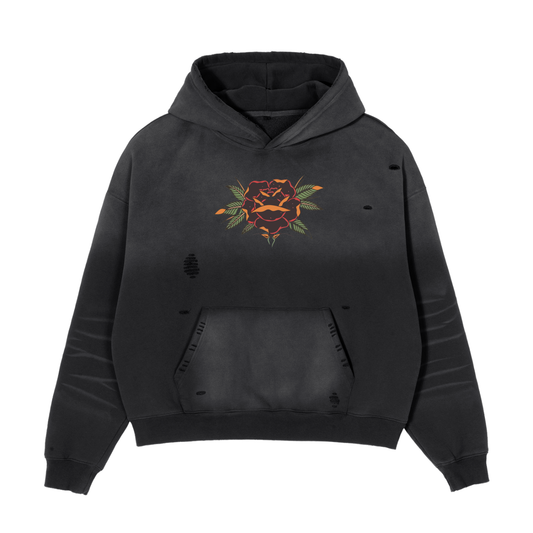 Lowborn Saint Frayed Sunfade Hoodie
