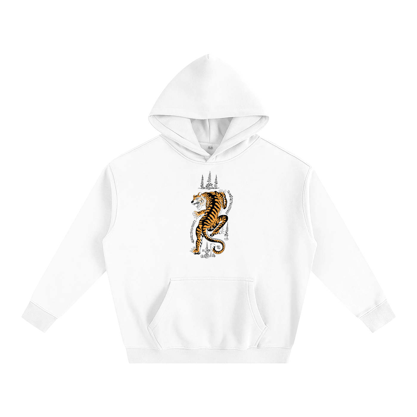 Tiger of the Returning Gaze Hoodie